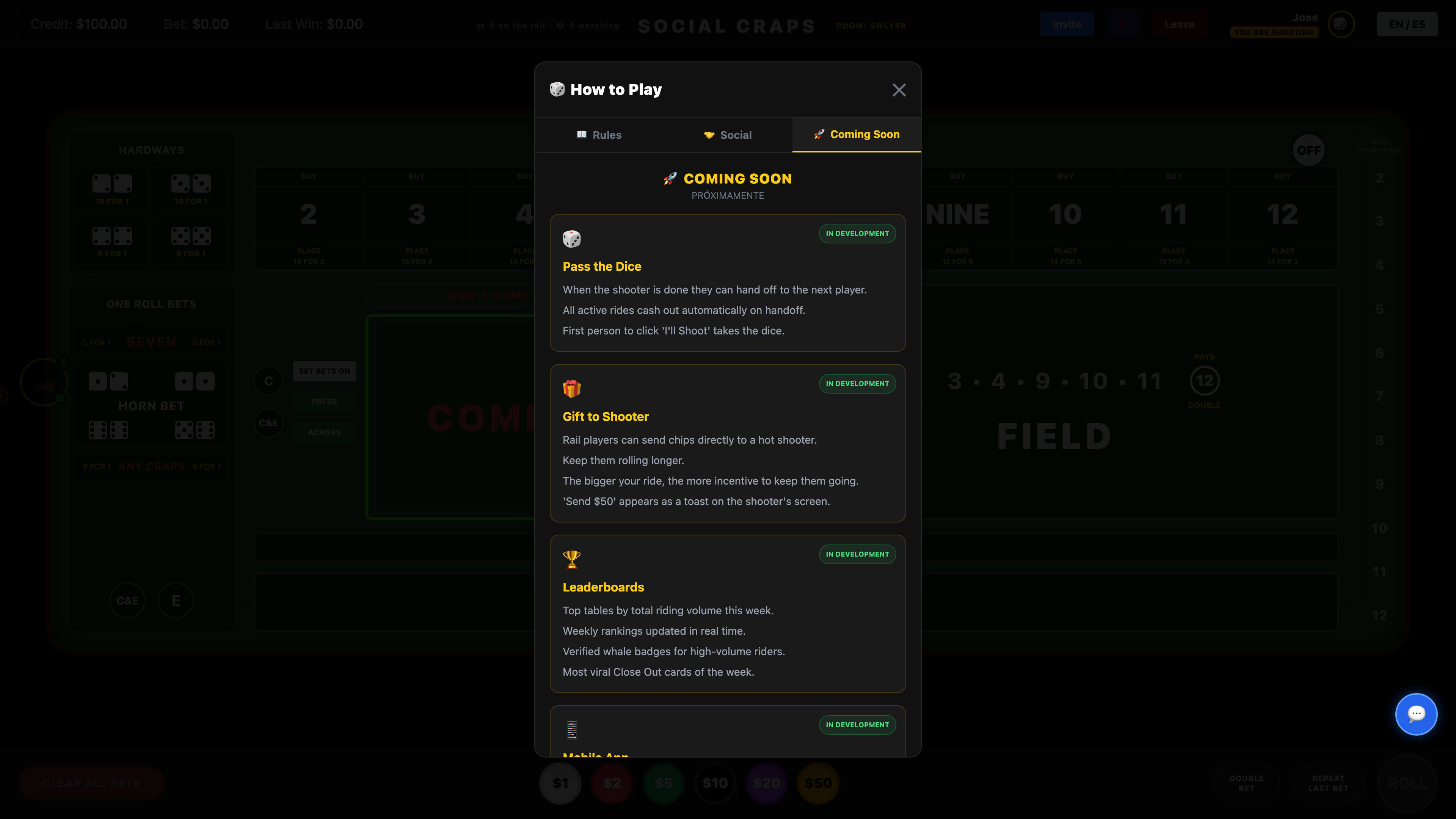 How to Play Coming Soon Roadmap